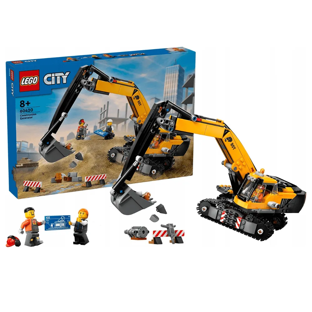 LEGO 60420 City-工程挖掘機 歷史價格詳細信息
