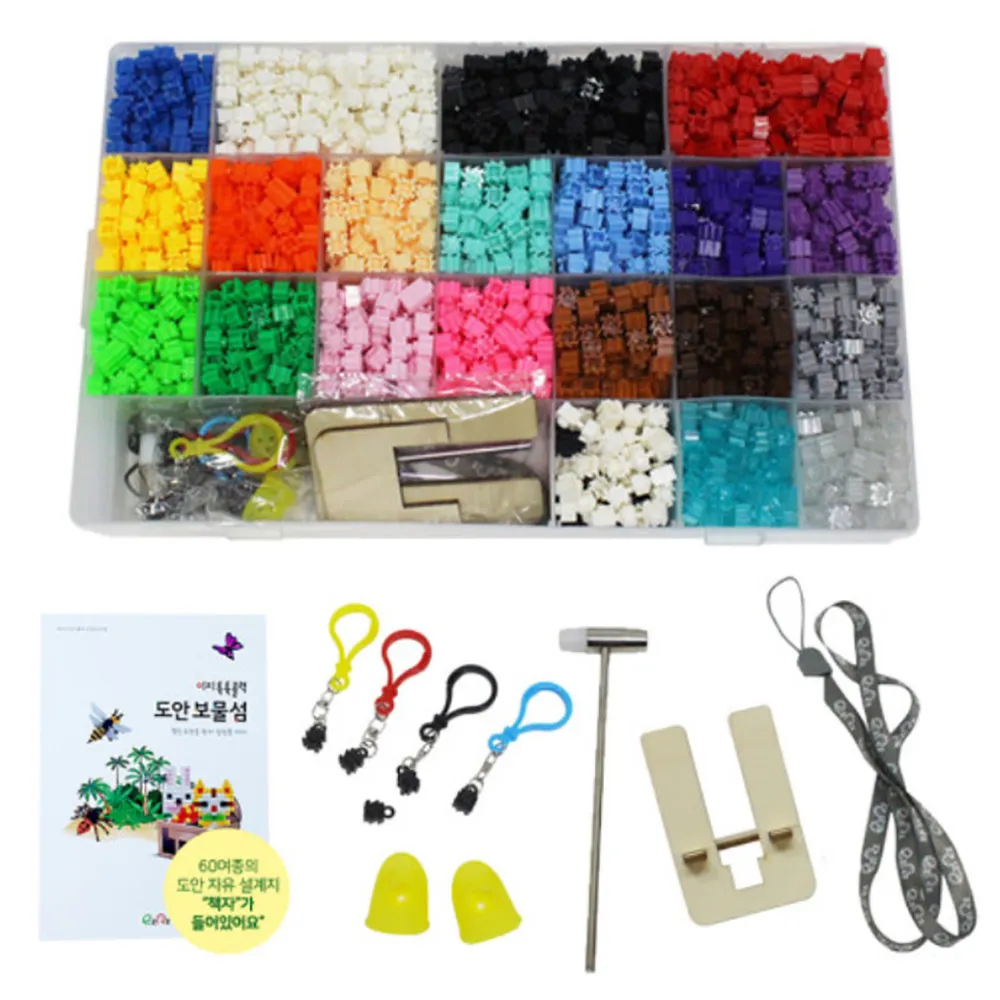 韓國拼豆，全新未拆封，24色2400顆 歷史價格詳細信息