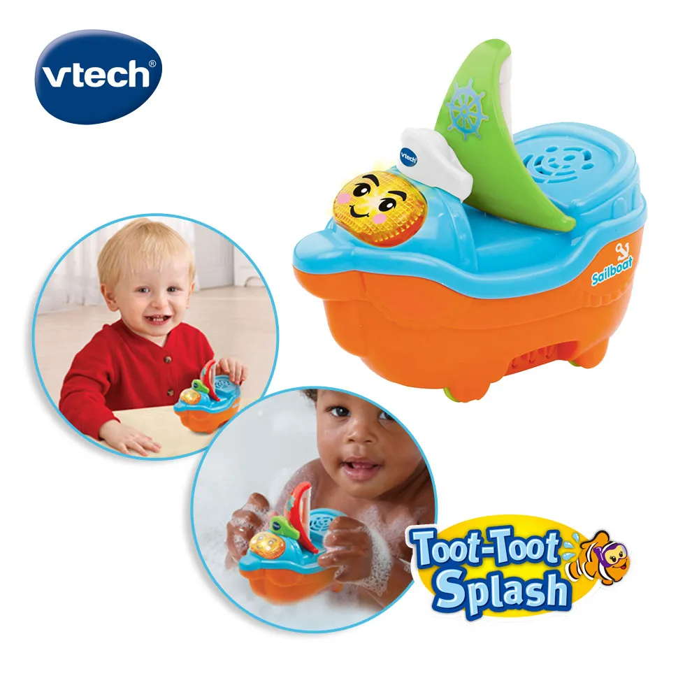 Vtech　2合1嘟嘟戲水洗澡玩具系列-神氣拖船 歷史價格詳細信息