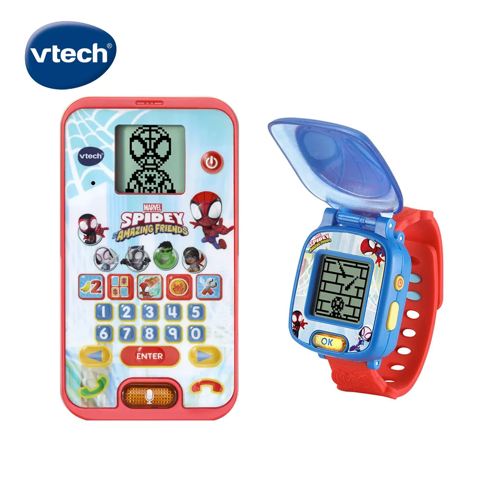 Vtech　蜘蛛人-英語學習閱讀聽力2入組 (有聲書+手機) 歷史價格詳細信息