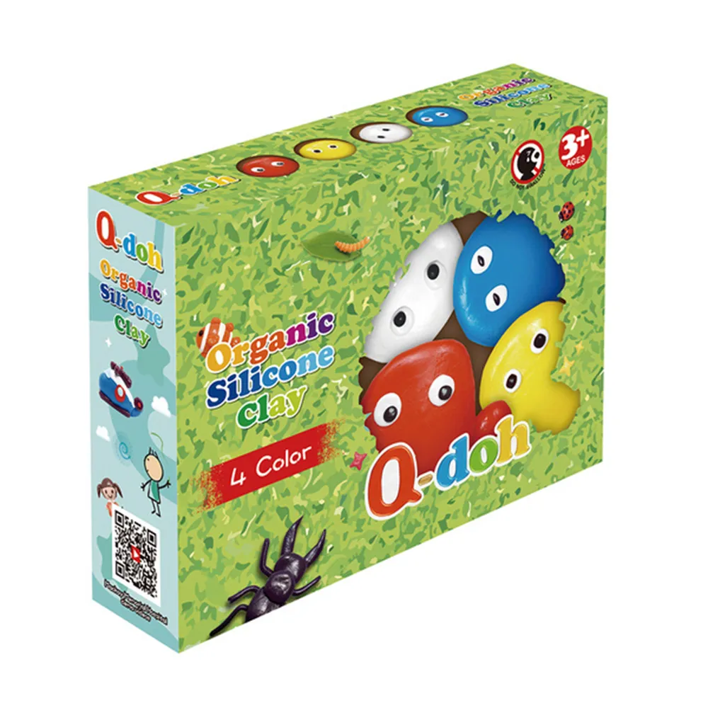 【Q-doh】歡樂超柔軟有機矽膠黏土16色組 歷史價格詳細信息