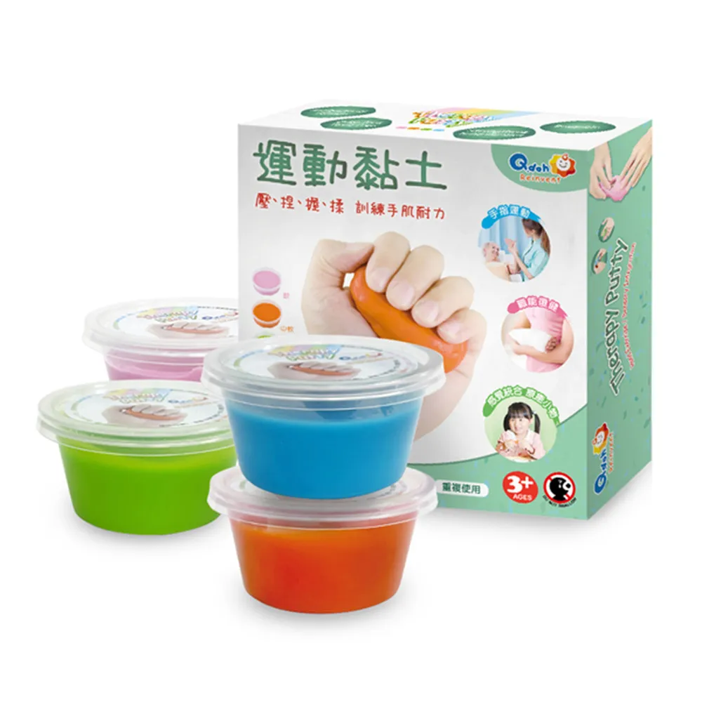 【Q-doh】運動黏土-四入組 (硬/中硬/中軟/軟) 歷史價格詳細信息