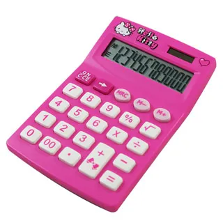 Hello Kitty 12位元商用計算機 (粉星星款) 歷史價格詳細信息