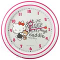 HELLO KITTY 小熊繽紛搖擺靜音圓形掛鐘 JM-W598KT-B 歷史價格詳細信息