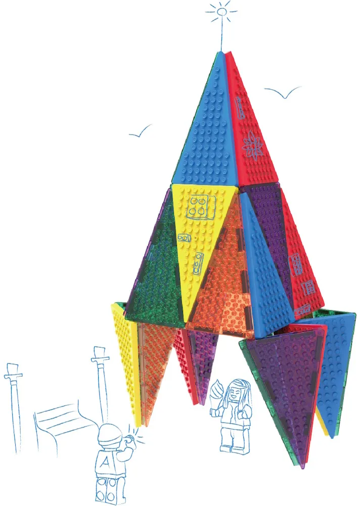 MAGBLOX 美學磁力片 純粹黑白組 92 pcs 歷史價格詳細信息