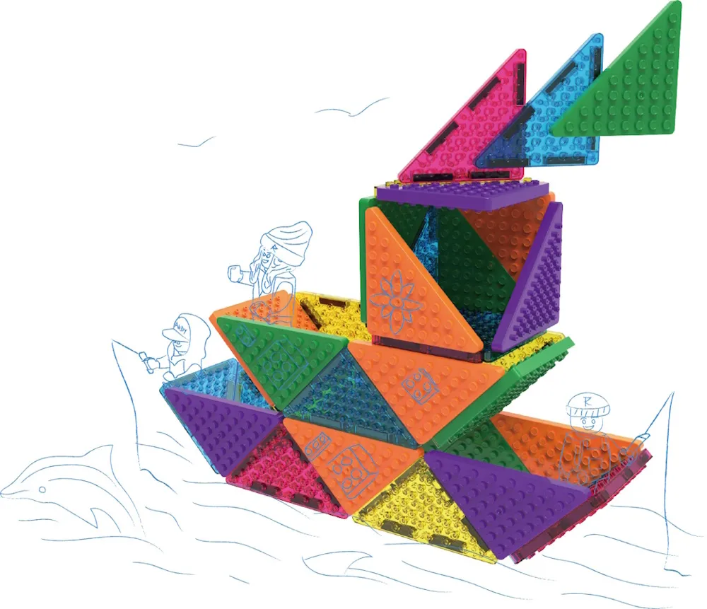 MAGBLOX 美學磁力片 純粹黑白組 92 pcs 歷史價格詳細信息