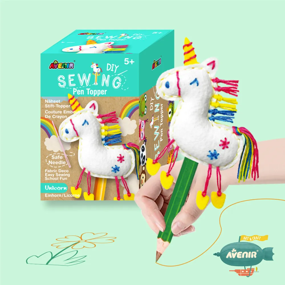 【德國 Avenir Kids】我的筆帽/手指娃娃, 草泥馬｜縫工手作、附安全縫針 歷史價格詳細信息