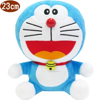哆啦A夢絨毛娃娃玩偶坐姿16公分 ST10345【小品館】 歷史價格詳細信息