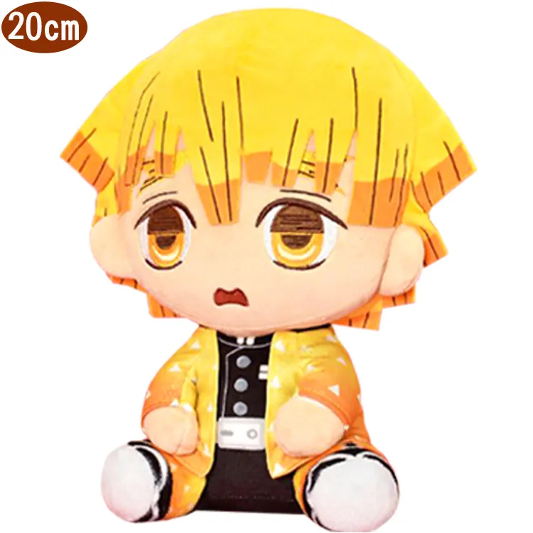 鬼滅之刃我妻善逸絨毛零錢包手機包手拿包收納包小化妝包 296277【小品館】 歷史價格詳細信息