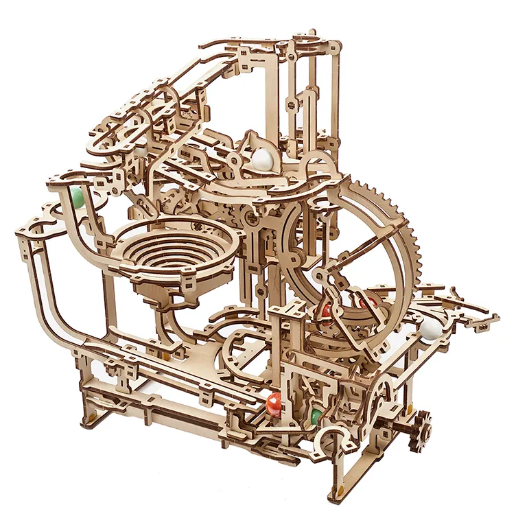 【Ugears】瘋狂彈珠台2號-階梯升降系統 歷史價格詳細信息