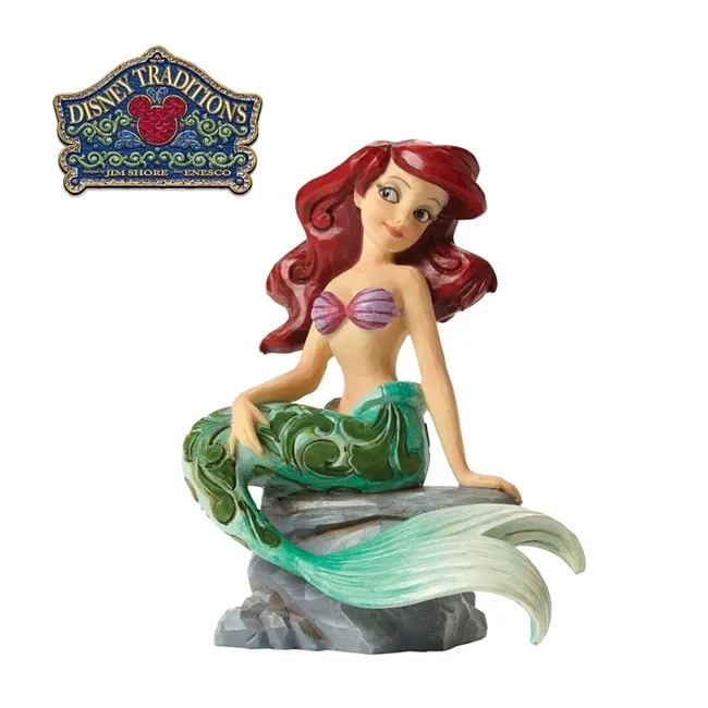 Disney Ariel The Little Mermaid Retractable Swivel Badge Name Tag ID Holder 3D 歷史價格詳細信息