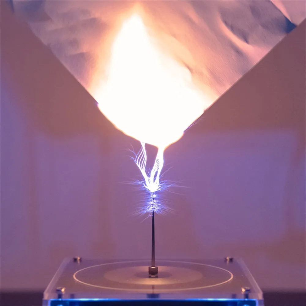 黑膠唱片 特斯拉線圈/可手摸的掌中閃電 科學實驗 人造閃電 無線點燈 生日禮物 價格比較,價格查詢,歷史價格詳細信息