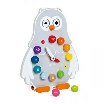 【法國Janod】認知學習-貓博士時鐘 兒童玩具 操作玩具（LAVIDA官方直營） 歷史價格詳細信息