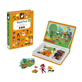 Janod 磁鐵遊戲書-四季 3700217327217 歷史價格詳細信息