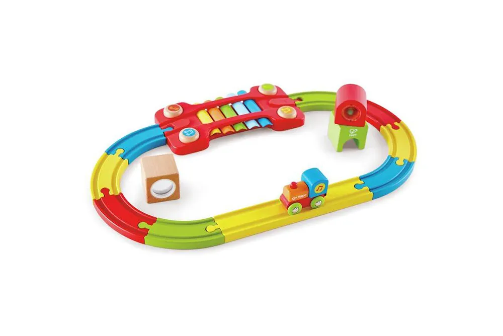 德國Hape火車軌道配件電動列車頭火車頭3歲幼兒童益智力玩具模型 歷史價格詳細信息