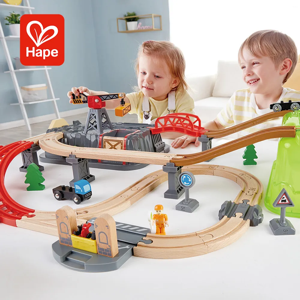 德國Hape火車軌道配件電動列車頭火車頭3歲幼兒童益智力玩具模型 歷史價格詳細信息