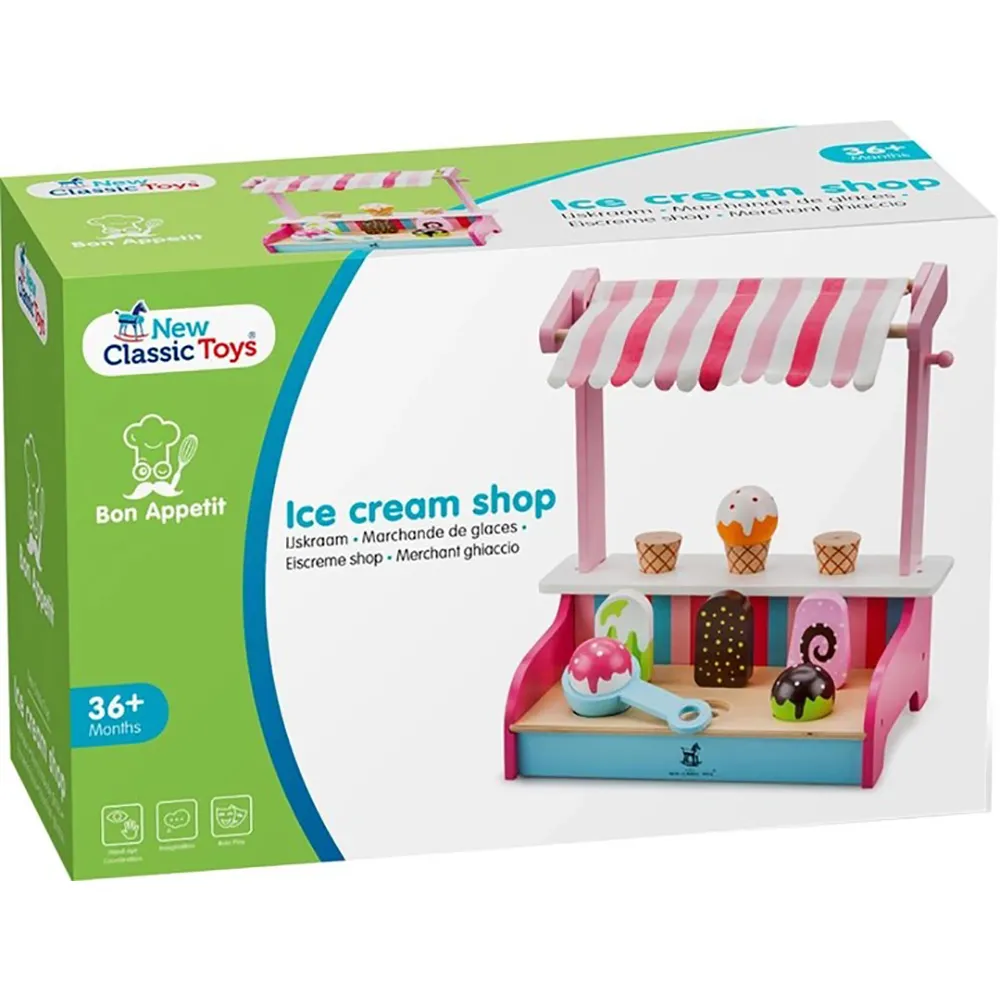 荷蘭New Classic Toys 繽紛冰淇淋補充組(10630) 家家酒玩具/切切樂/木製玩具 歷史價格詳細信息