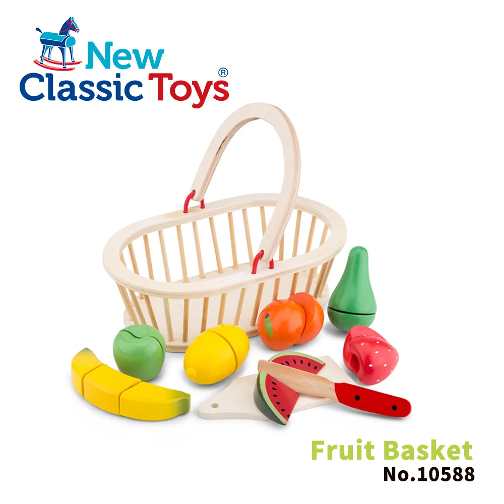 【荷蘭New Classic Toys】水果籃切切樂 - 10588 歷史價格詳細信息