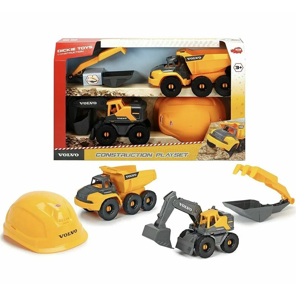 Dickie - Volvo聲光23cm挖土機 正版 振光玩具 歷史價格詳細信息