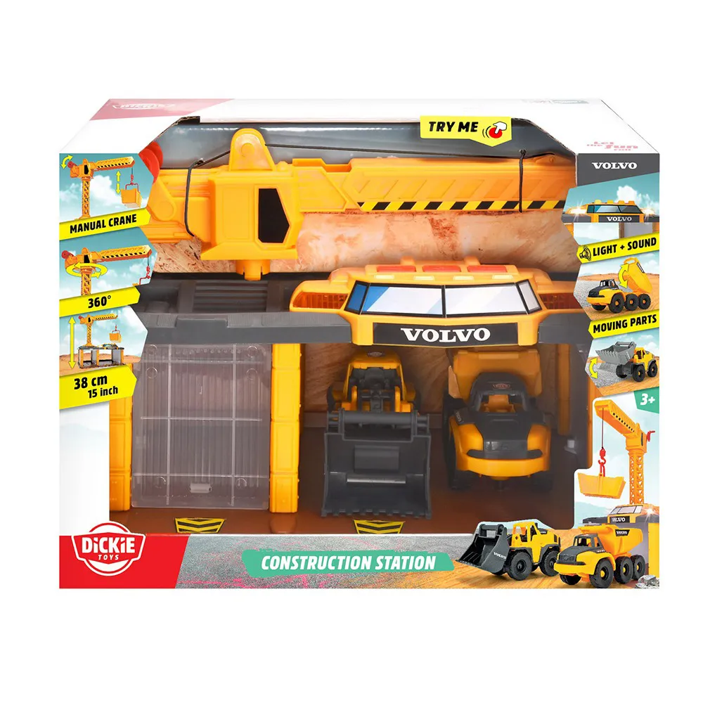 Dickie - Volvo聲光23cm挖土機 正版 振光玩具 歷史價格詳細信息