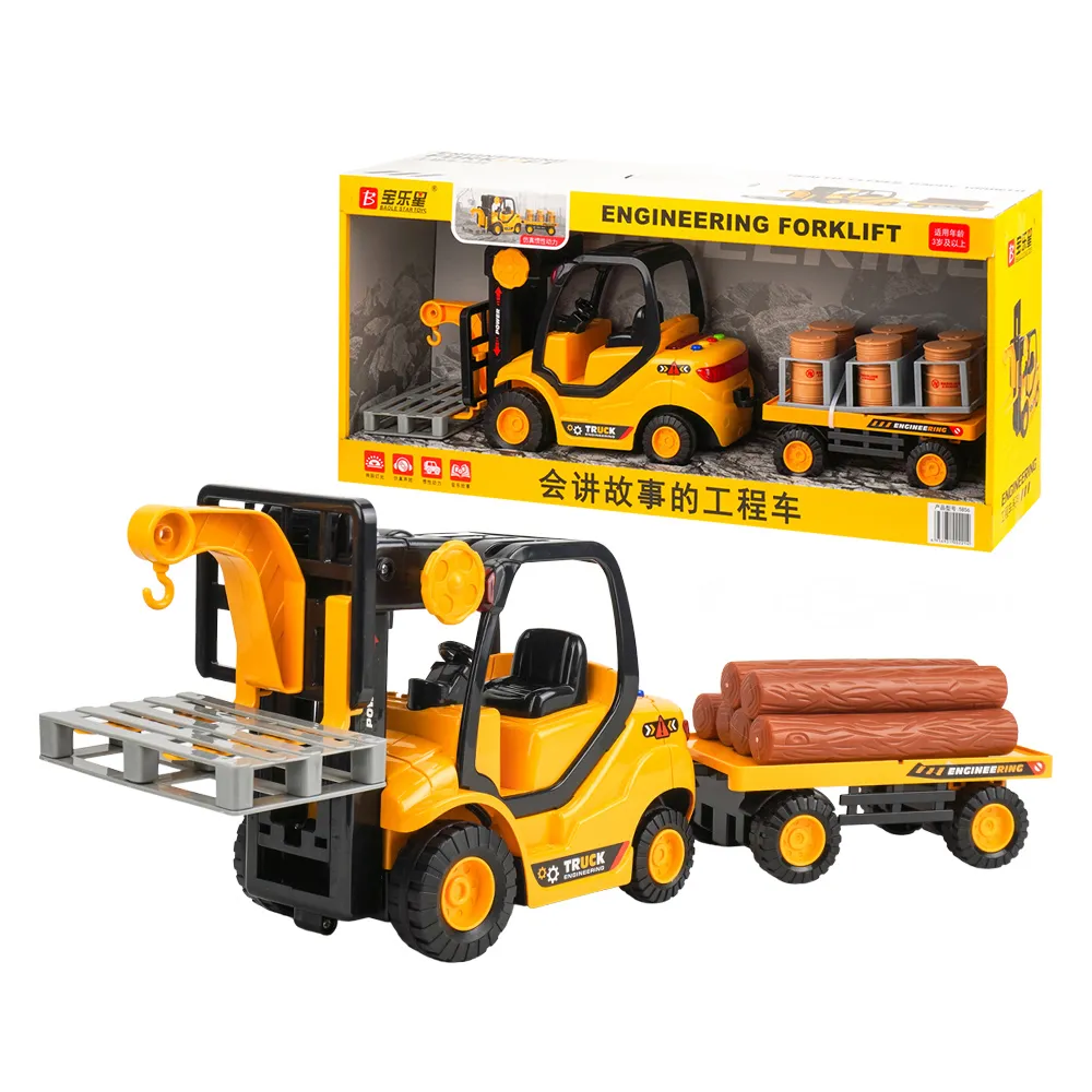 IC音樂說故事大台4輪挖土機+砂石聯結車(怪手可360旋轉)(5832) 歷史價格詳細信息