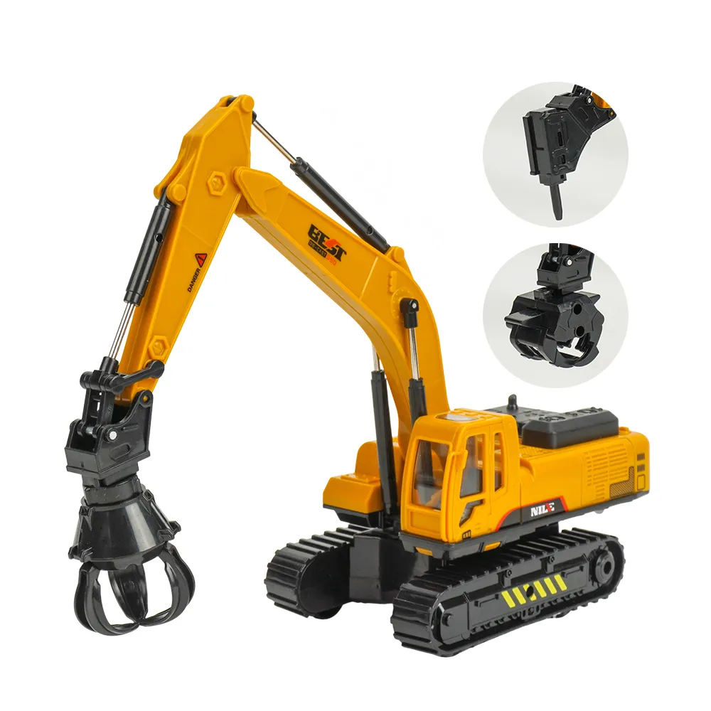 1:24聲光萬向碰轉四輪挖土機(怪手)(2819) 歷史價格詳細信息