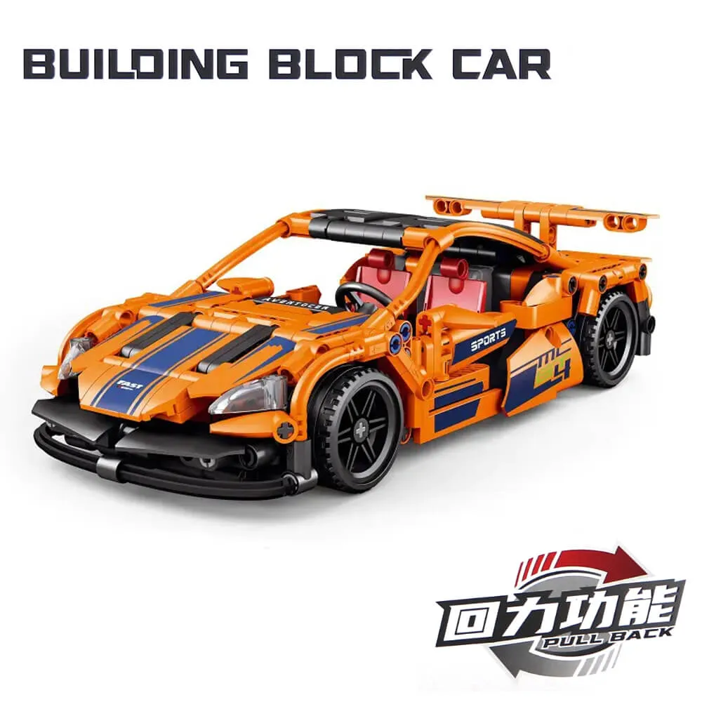 積木拼裝迴力車 12PCS/PDQ 歷史價格詳細信息