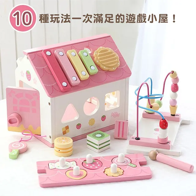 【日本Mother Garden】野草莓 小白兔書桌椅組 附桌上型廚具台 歷史價格詳細信息