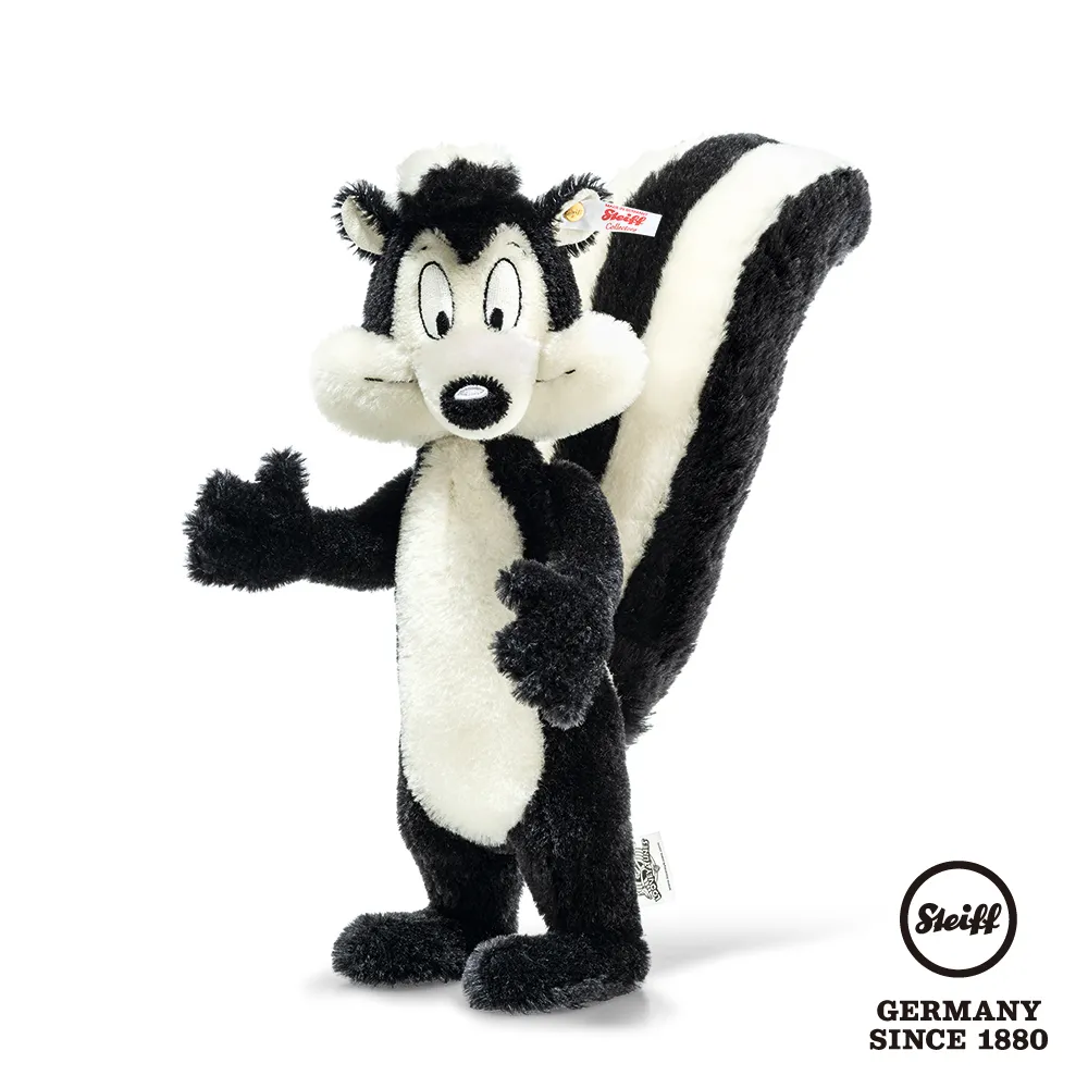 STEIFF德國金耳釦泰迪熊 - Pepe LePew 臭鼬佩佩樂皮尤 (海外限量版) 歷史價格詳細信息