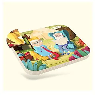 經典木玩-TOPBRIGHT 森林動物塑木拼插積木 歷史價格詳細信息