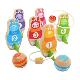 保齡球木制迷你保齡球親子互動桌游戲兒童早教室內游戲球玩具 免運 歷史價格詳細信息