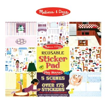 美國 Melissa & Doug 貼貼樂 – 靜電貼紙收藏簿【動物】 歷史價格詳細信息