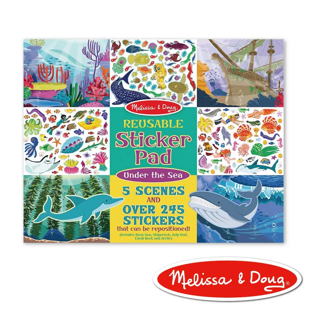 美國 Melissa & Doug   貼紙簿-可重複貼-居家 歷史價格詳細信息