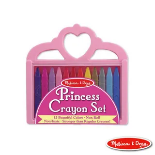 美國 Melissa & Doug   蠟筆-12 色蠟筆,公主 歷史價格詳細信息