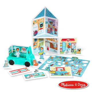 美國瑪莉莎 Melissa & Doug 磁力建構娃娃屋,動物救援車 歷史價格詳細信息