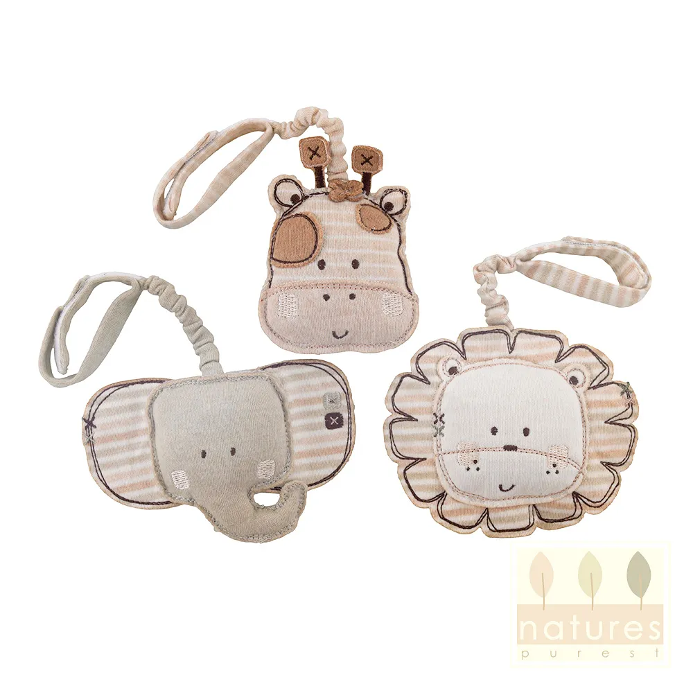 【Natures Purest】天然純綿-三件組掛飾玩具 歷史價格詳細信息