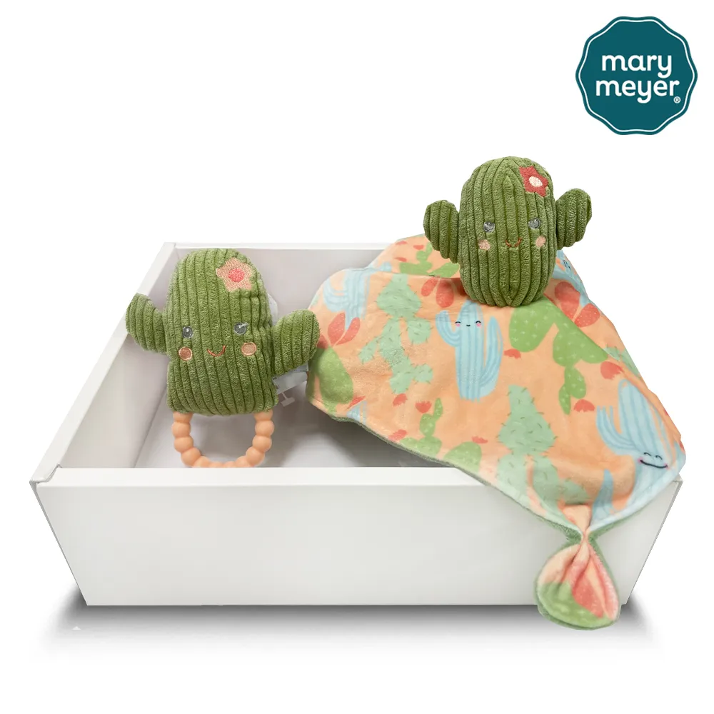 【MaryMeyer】花花仙人掌臻藏禮盒(柔軟安撫巾+柔軟手搖鈴+多功能固齒沙沙紙) 歷史價格詳細信息