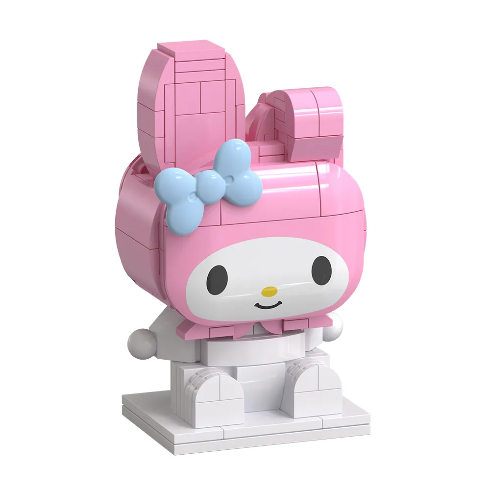 QMAN 三麗鷗公仔 Hello Kitty QM46746 公司貨 啟蒙積木 歷史價格詳細信息