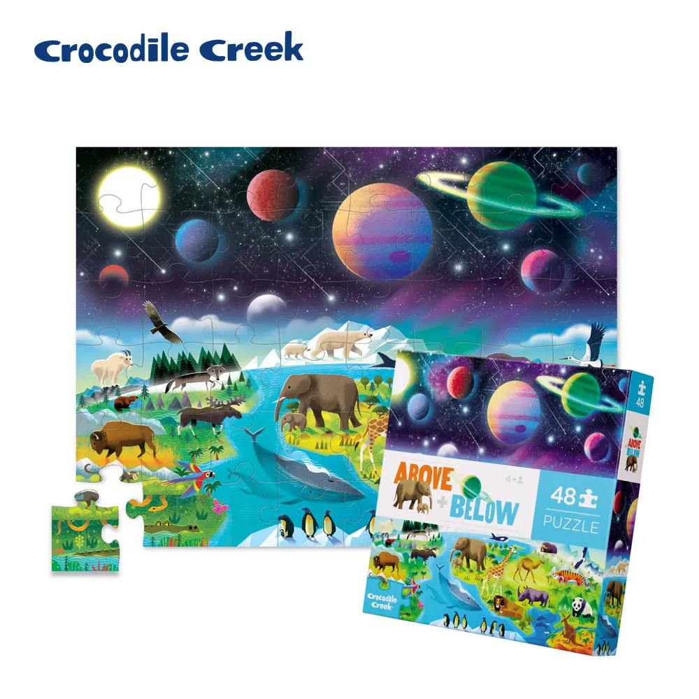【美國Crocodile Creek】探索主題拼圖48片-探索交通 歷史價格詳細信息
