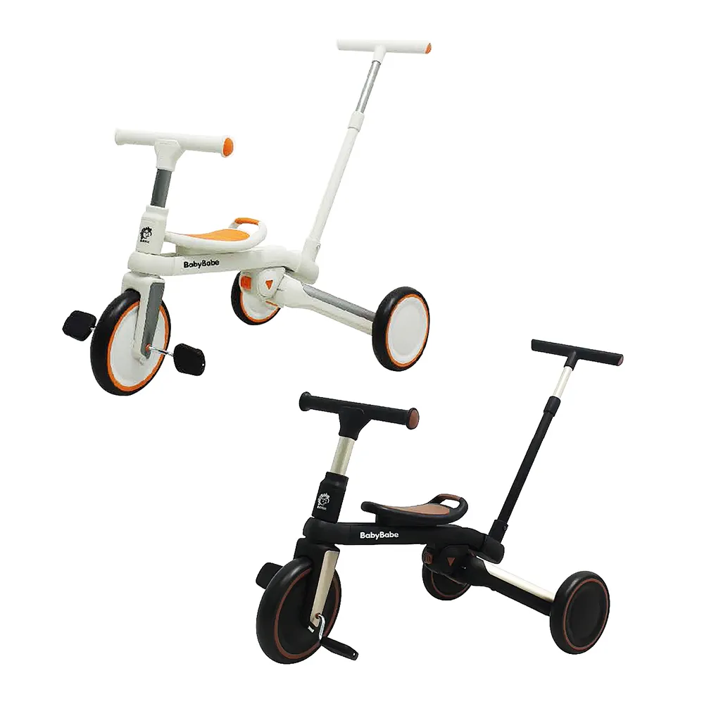 【BabyBabe】折疊多功能兒童滑步車/平衡車/三輪車/自行車(附可後控推把) 歷史價格詳細信息