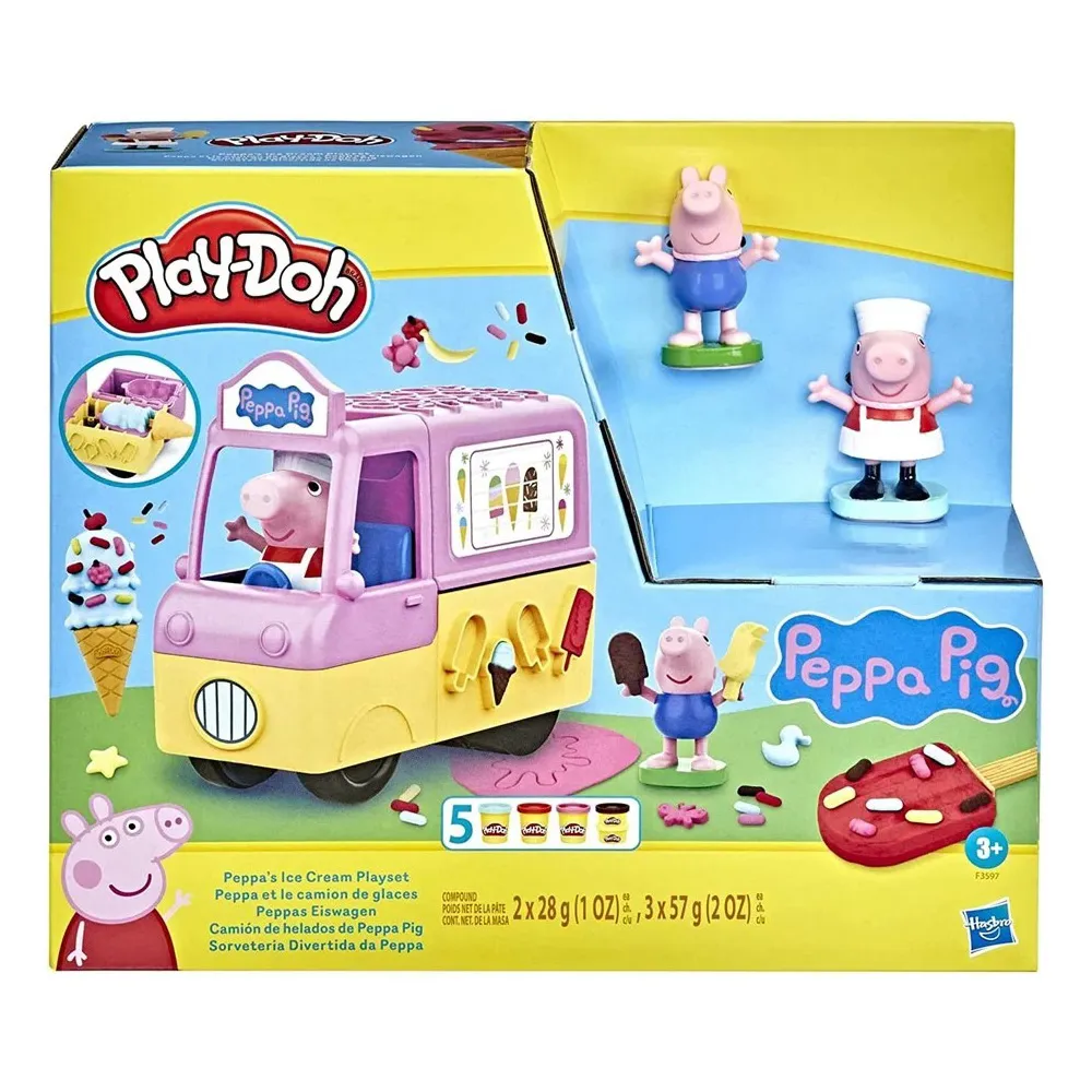 Play-Doh培樂多佩佩豬冰淇淋車遊戲組 ToysRUs玩具反斗城 歷史價格詳細信息
