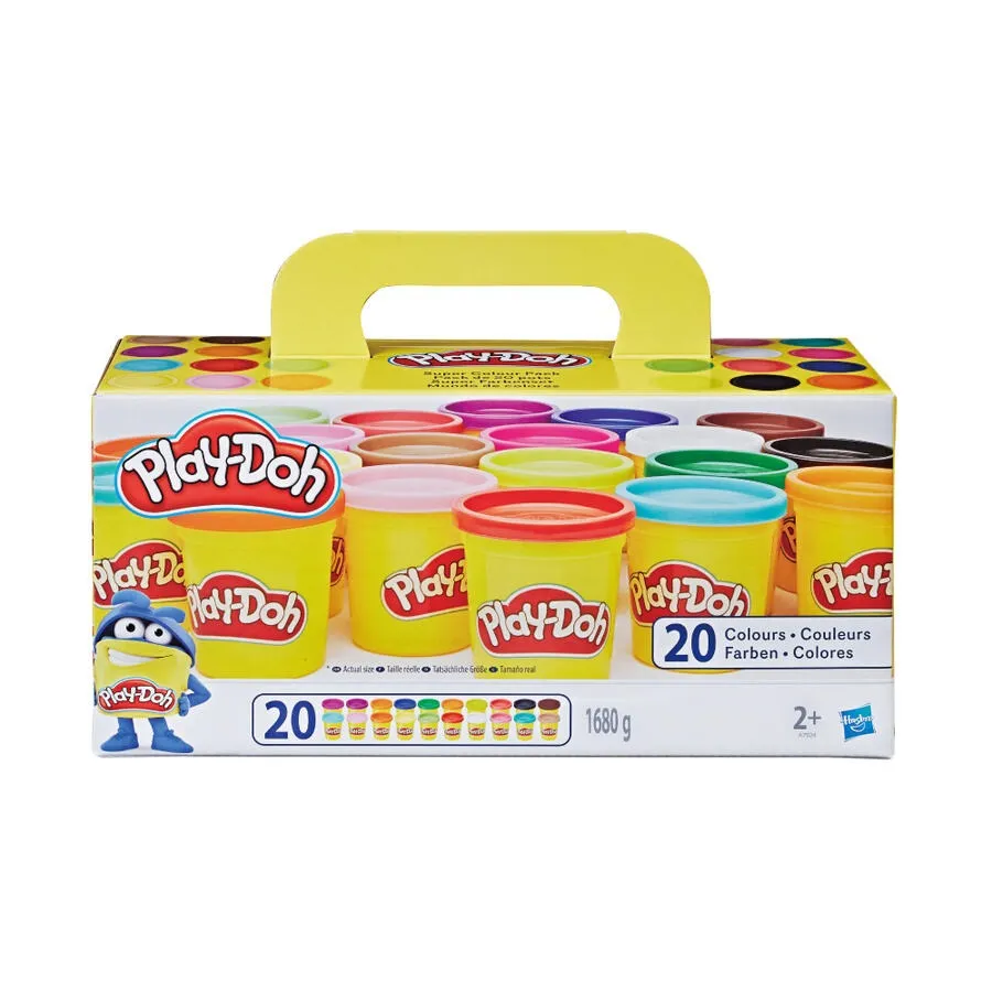 【PLAYDOH 培樂多】繽紛20色黏土組 A7924 歷史價格詳細信息