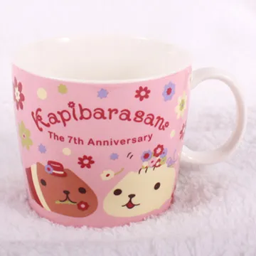 Kapibarasan 水豚君系列杯墊(粉/綠) 歷史價格詳細信息
