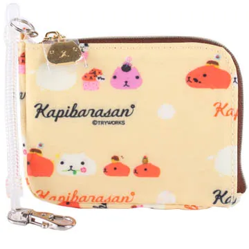 Kapibarasan 水豚君點點系列保暖居家針織腰圍(藍/紅) 歷史價格詳細信息