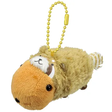 Kapibarasan 水豚君便裝系列毛絨公仔吊飾。船梨精 歷史價格詳細信息