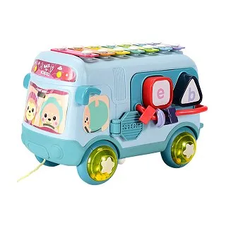 玩具汽車 寶寶巴士模擬方向盤 音樂百變巴士 益智玩具 雪倫小舖 歷史價格詳細信息