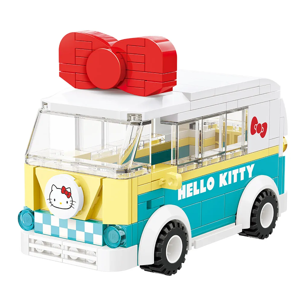 QMAN  三麗鷗 Hello Kitty QM30804 花車遊行系列 啟蒙積木 Keeppley 歷史價格詳細信息