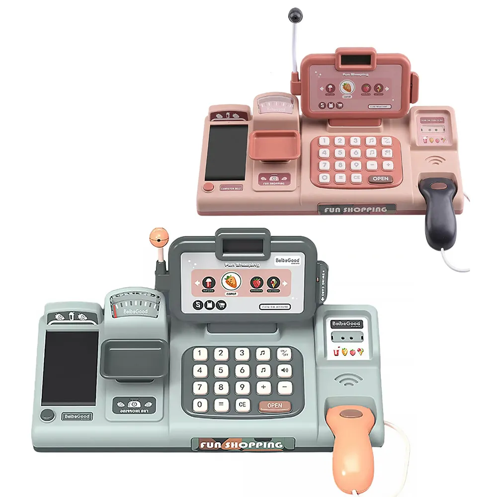 【i-Smart】智慧語音辨識收銀機玩具(25件套可刷卡音樂秤重) 歷史價格詳細信息