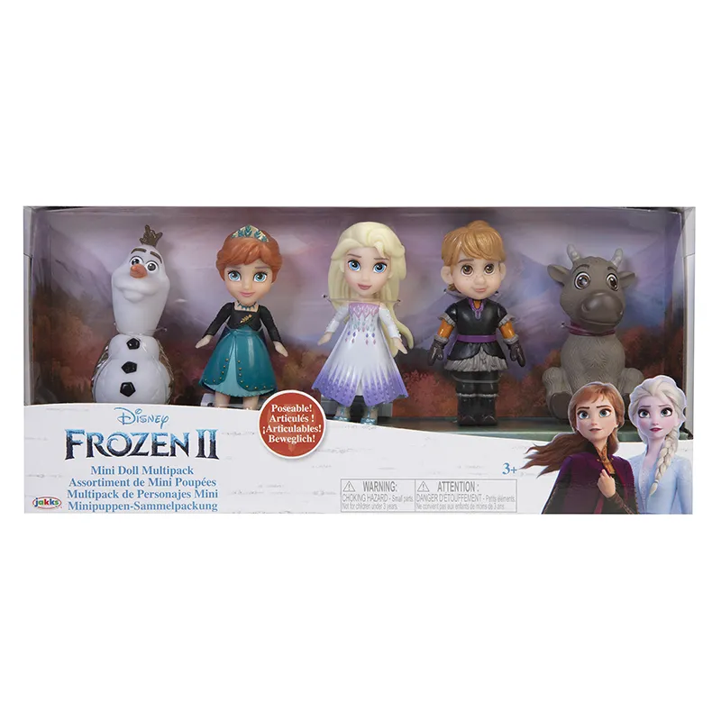 5 Frozen II 2019 McDonald's Disney Happy Meal Toys Elsa Anna Olaf Nokk Mattias 歷史價格詳細信息