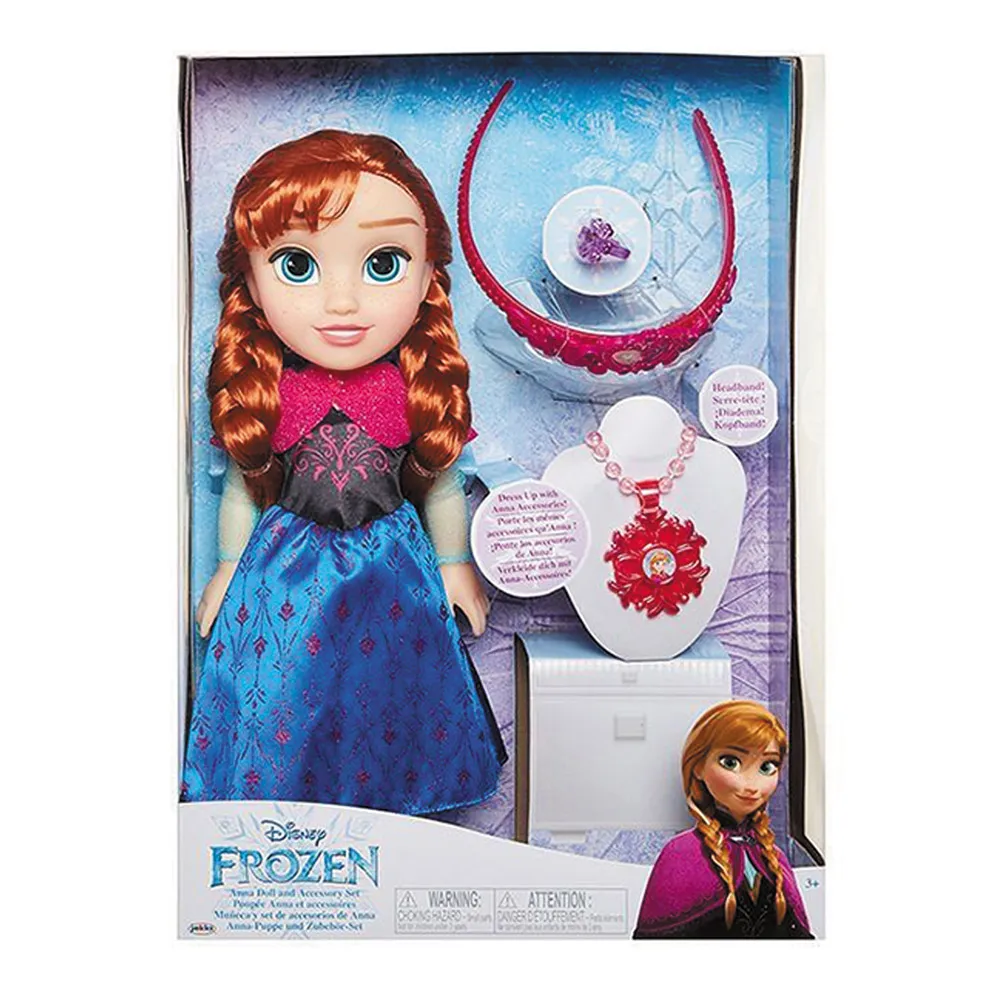 迪士尼 公主娃娃+配件組-安娜 Frozen 冰雪奇緣 Disney 正版 振光玩具 歷史價格詳細信息